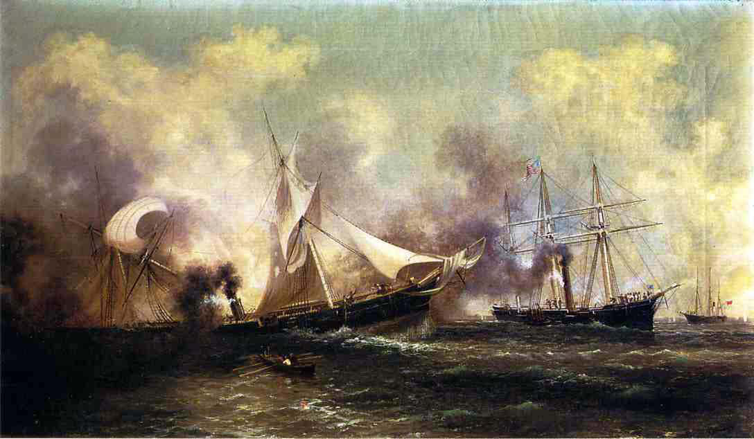 Kearsarge Sinking the Alabama